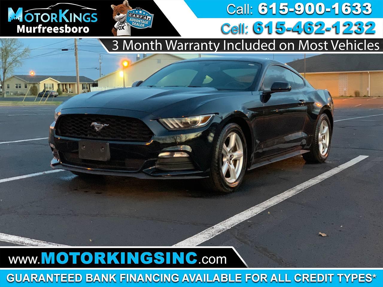 Used 2017 Ford Mustang V6 Coupe for Sale in Murfreesboro TN 37129