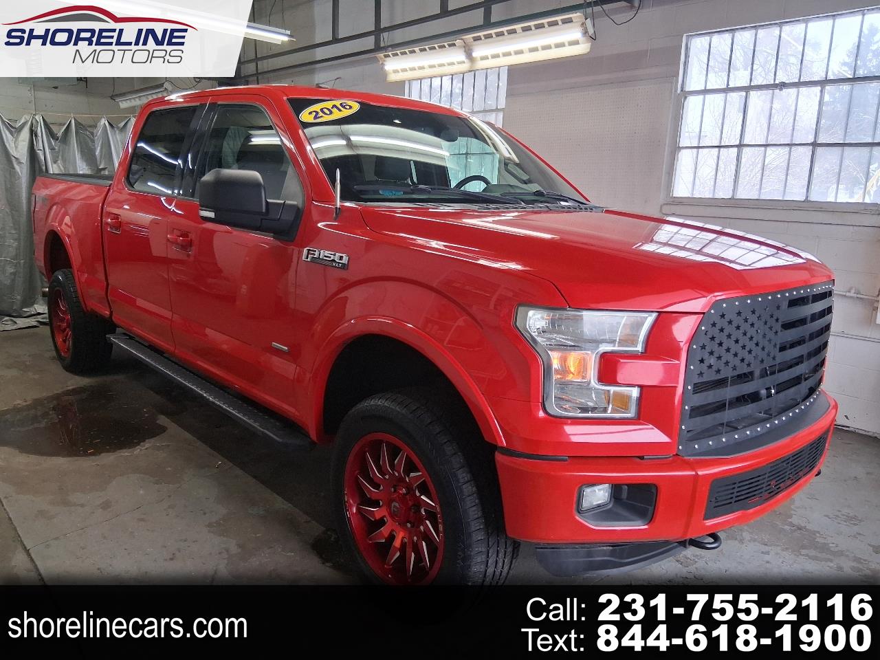 2016 Ford F-150 4WD SuperCrew 145" XLT