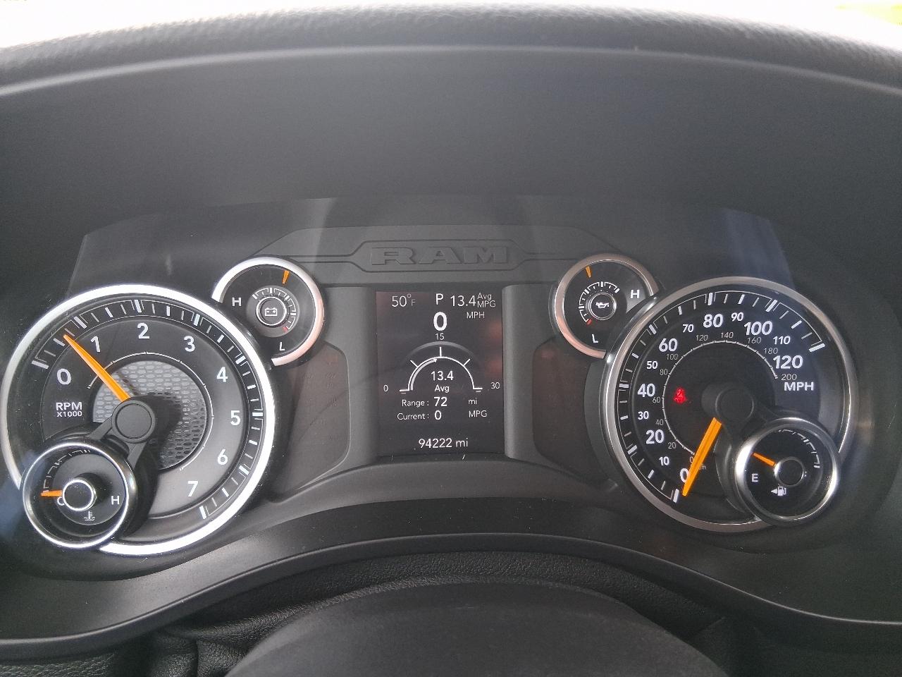 RAM 1500 Tradesman 4x4 Crew Cab 5'7" Box 2019