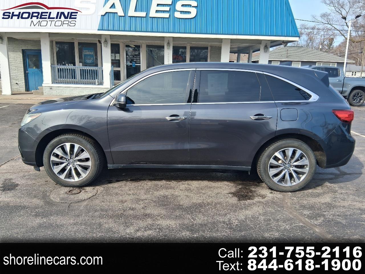 Acura MDX SH-AWD 4dr w/Tech/AcuraWatch Plus 2016
