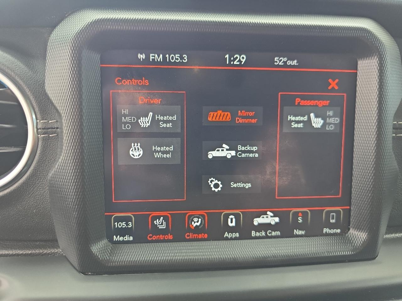 Jeep Gladiator Overland 4x4 2020