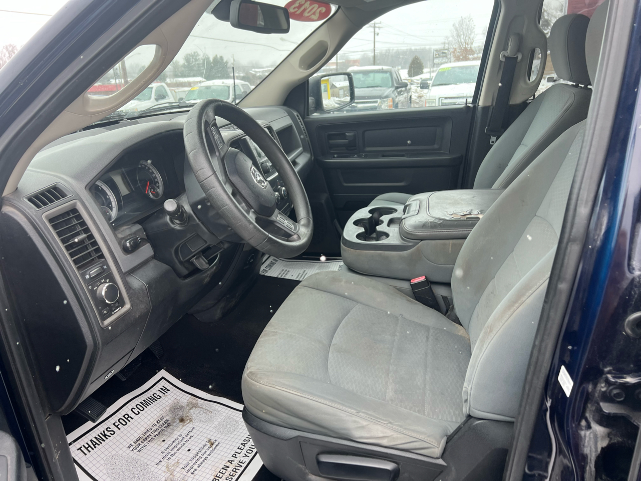 RAM 1500 2WD Quad Cab 140.5" Tradesman 2013