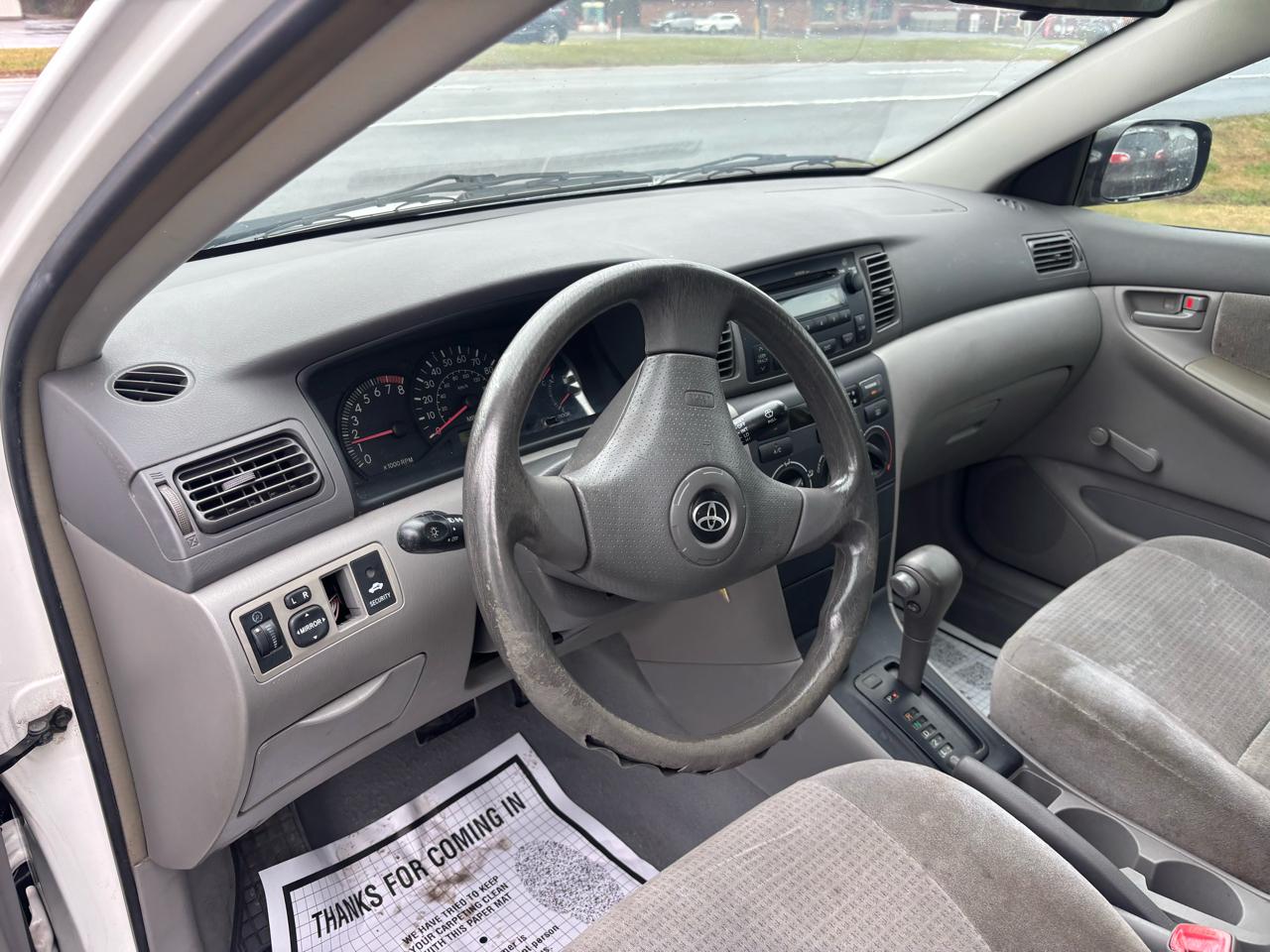 Toyota Corolla 4dr Sdn Manual CE (Natl) 2007