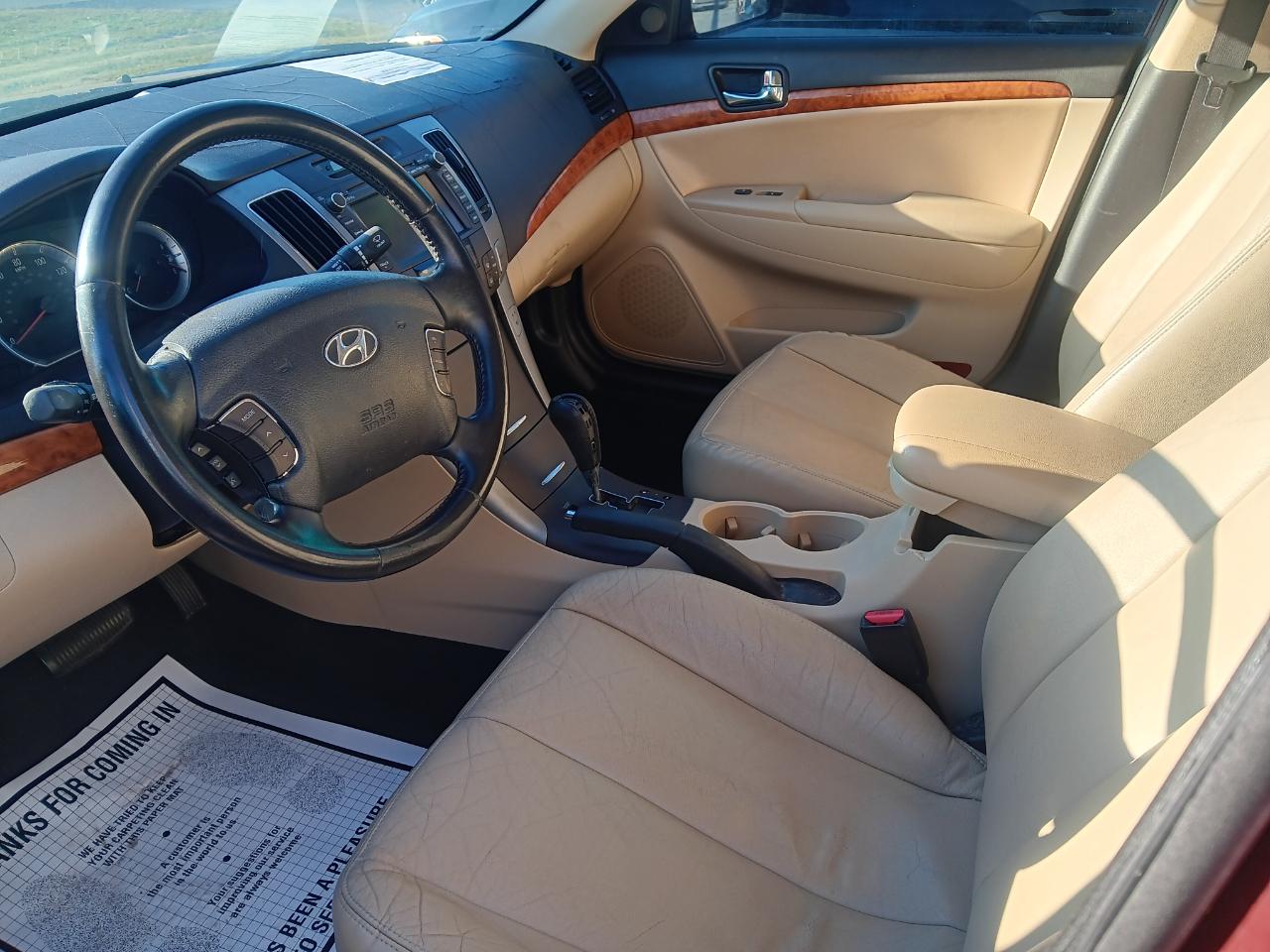 Hyundai Sonata 4dr Sdn V6 Auto Limited 2009
