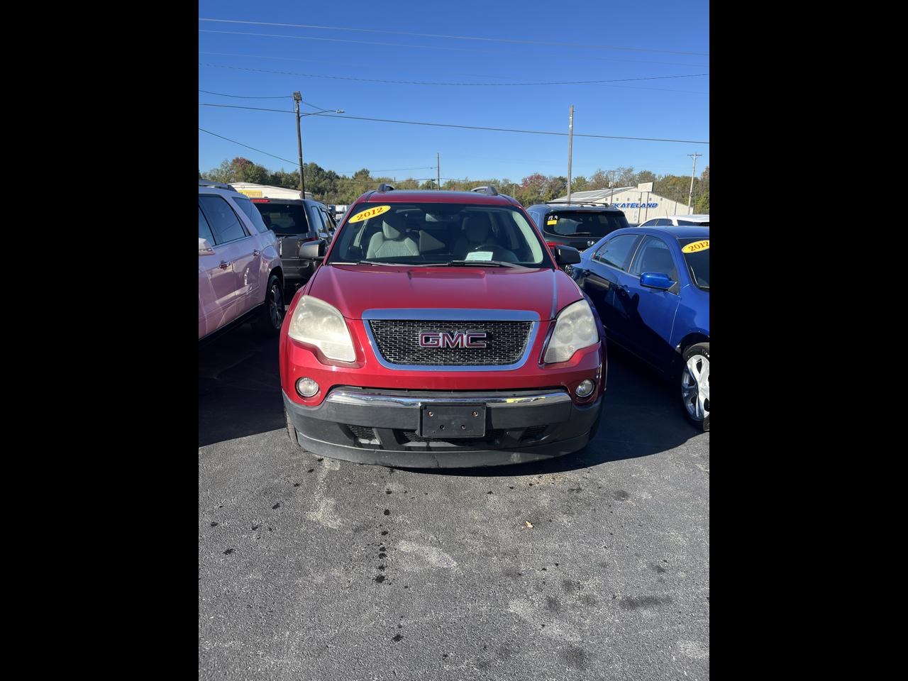 GMC Acadia FWD 4dr SLE 2012