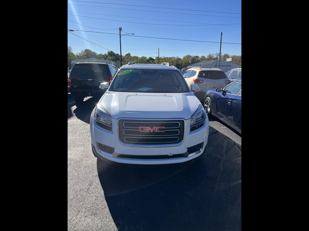 GMC Acadia AWD 4dr SLT w/SLT-1 2016