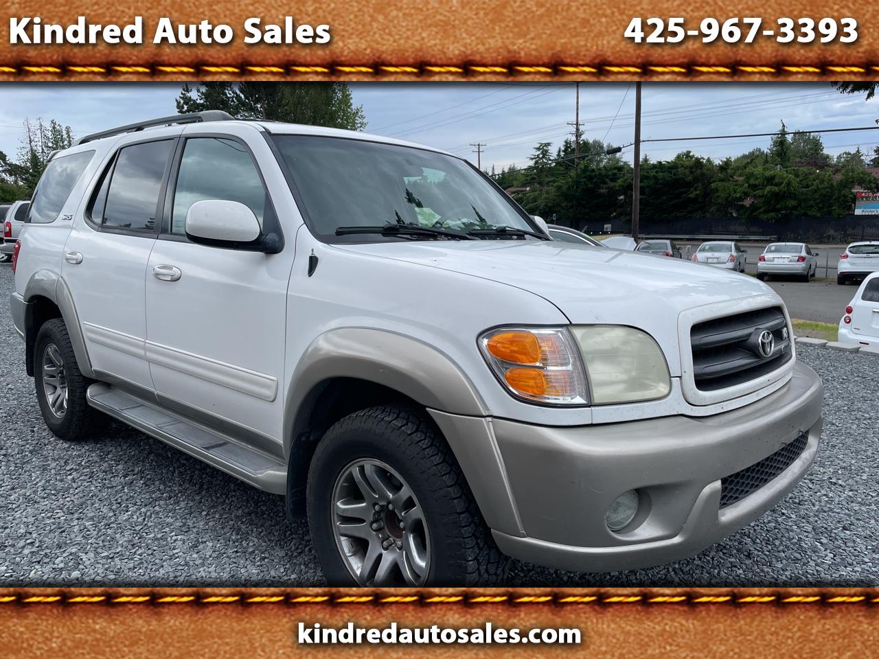 Used 2004 Toyota Sequoia SR5 2WD for Sale in Lynnwood WA 98087 Kindred Auto Sales