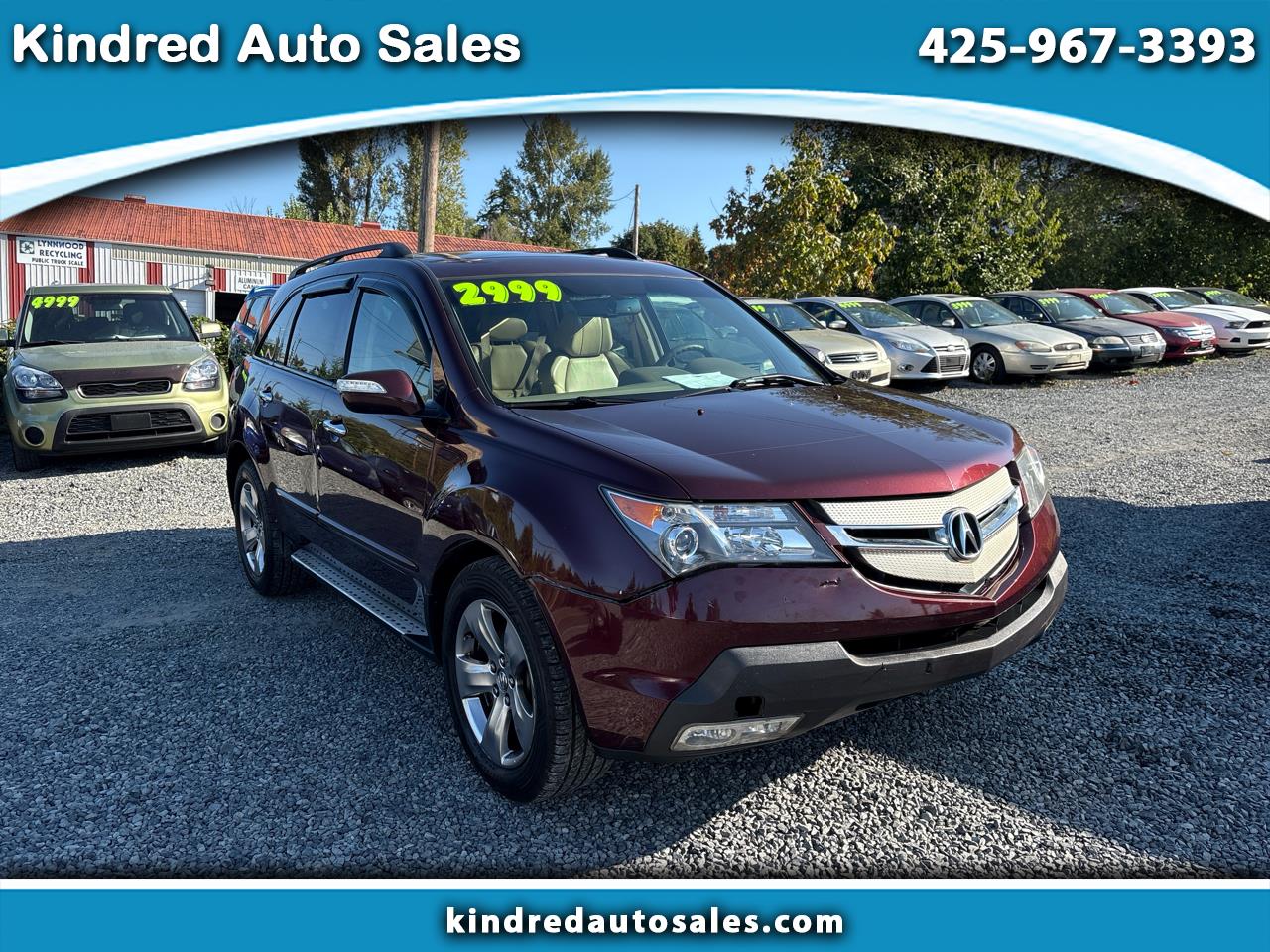 Acura MDX Sport Package with Rear DVD System 2008 Acura MDX Sport Package with Rear DVD System 2008