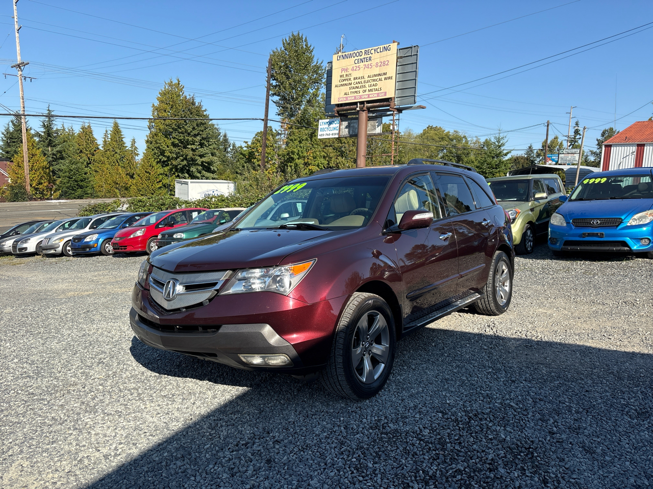 Acura MDX Sport Package with Rear DVD System 2008 Acura MDX Sport Package with Rear DVD System 2008