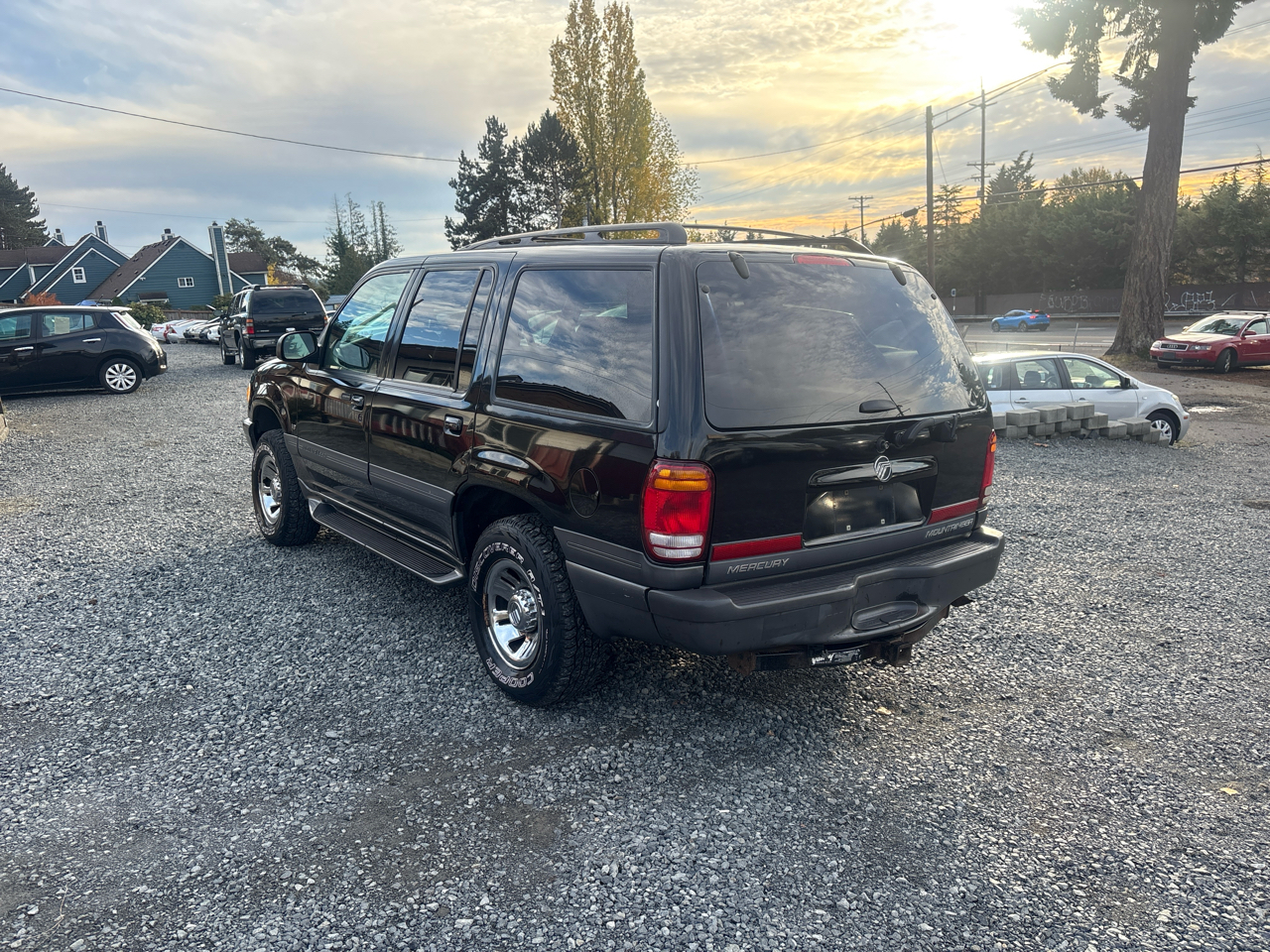 Mercury Mountaineer AWD 1999 Mercury Mountaineer AWD 1999