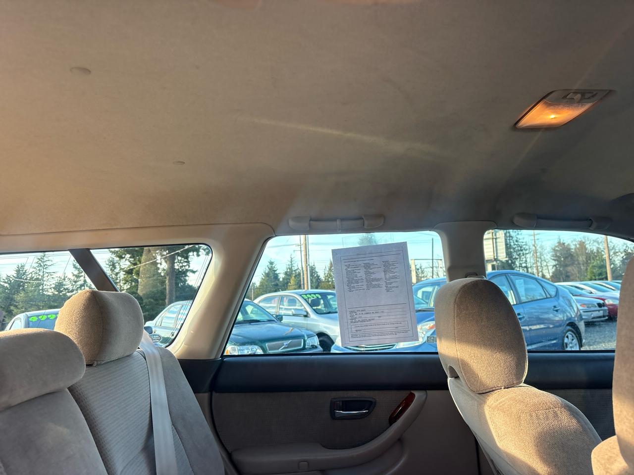 Subaru Outback Wagon w/All-weather Package 2004