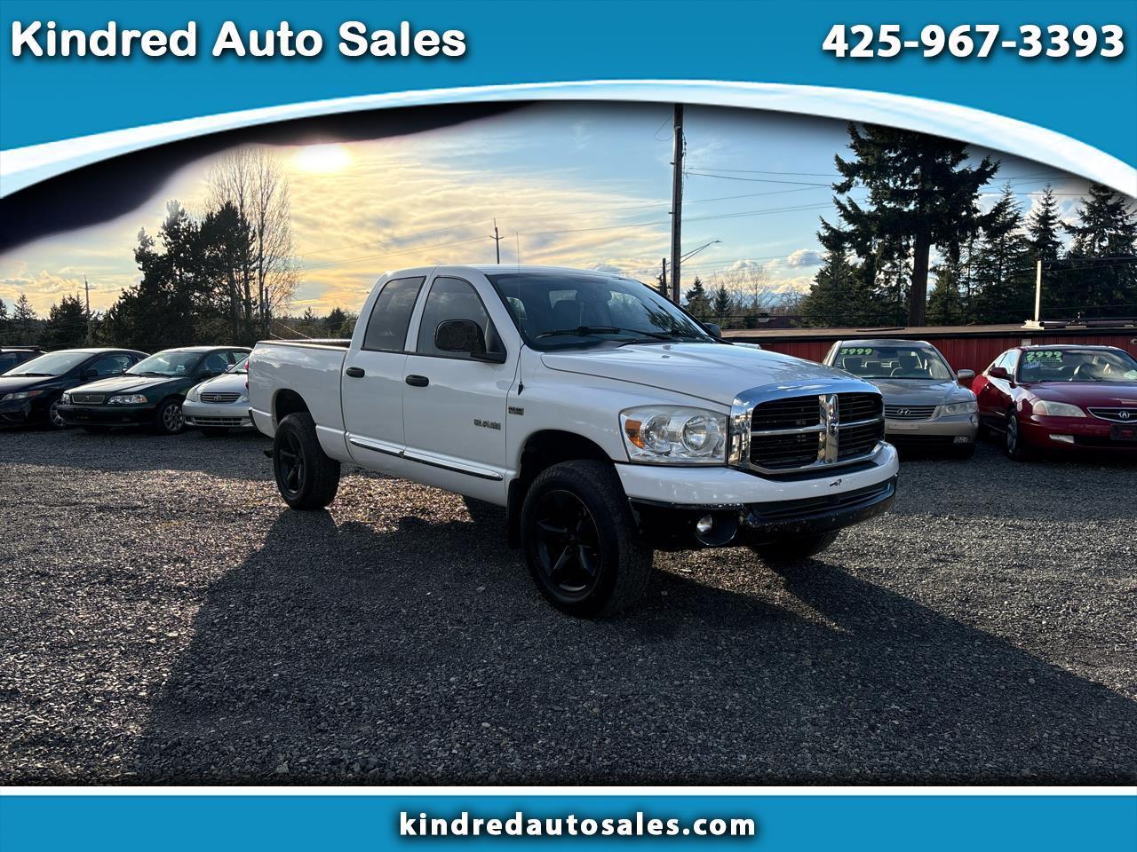 2008 Dodge RAM 1500 SXT Quad Cab 4WD