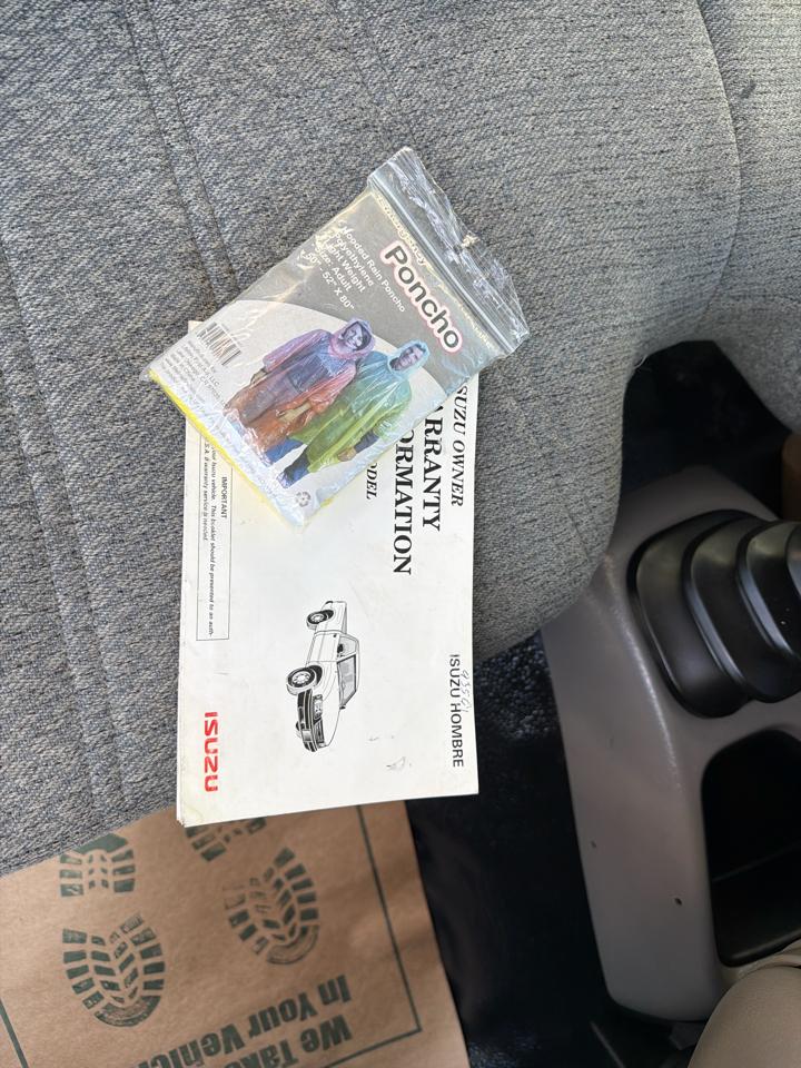 Isuzu Hombre S Regular Cab 2WD 1999