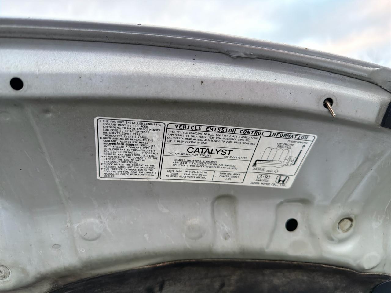 Honda Civic EX Sedan AT with Navigation 2007