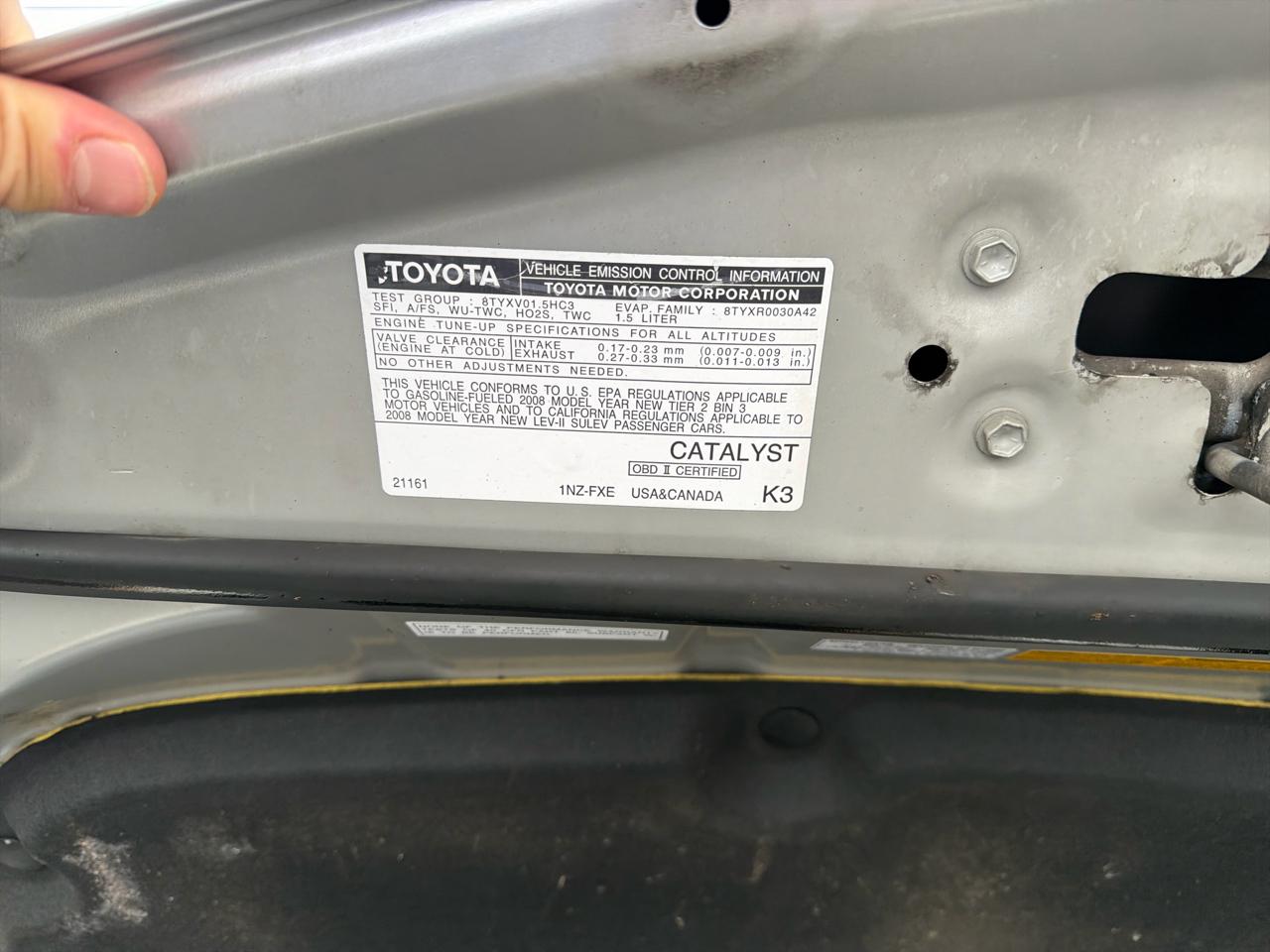 Toyota Prius 4-Door Liftback 2008