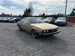 1980 BMW 6-Series Gran Coupe 