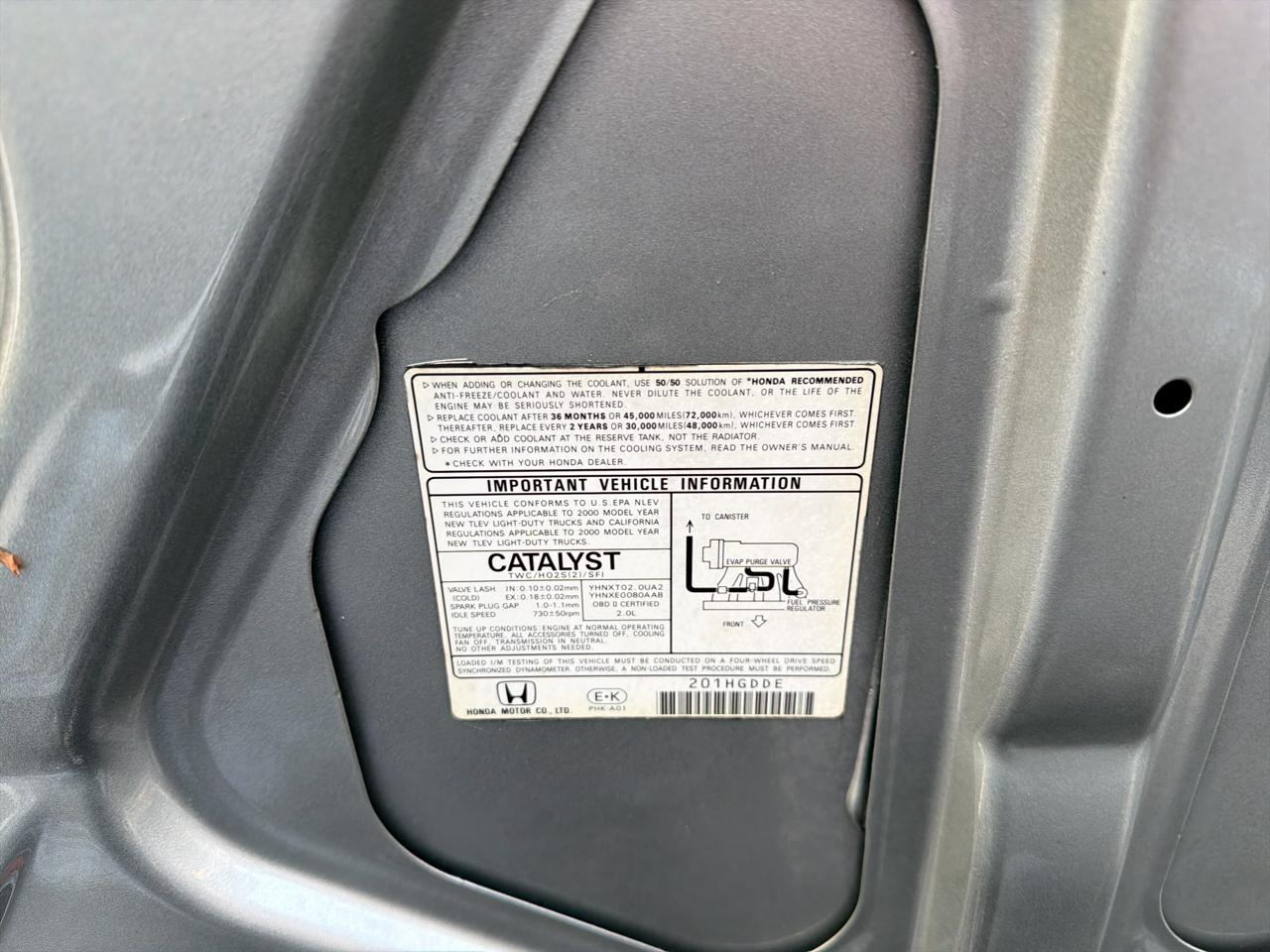 Honda CR-V SE 4WD 2001