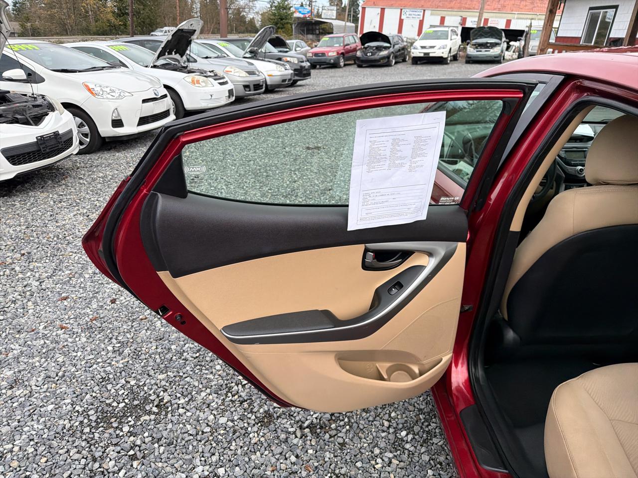 Hyundai Elantra Limited 2013