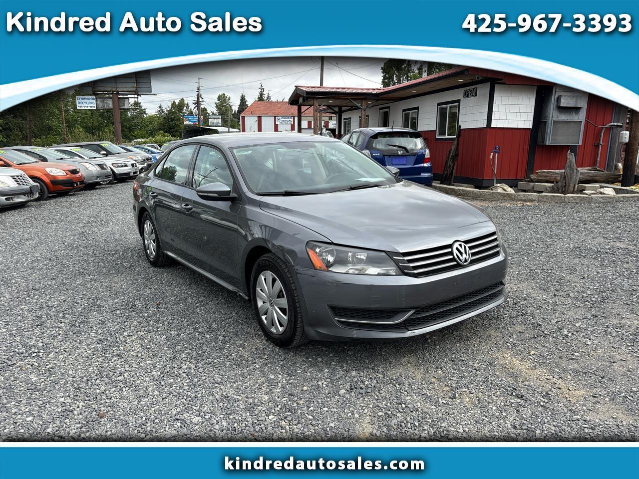 2012 Volkswagen Passat S w/Appearance AUTO's photo