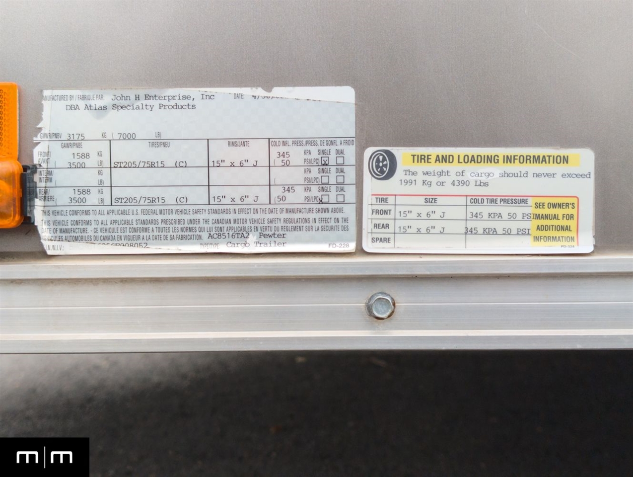 Atlas Specialty Products Unknown  2006