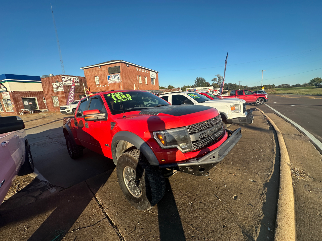 Ford F-150 4WD SuperCrew 145" SVT Raptor 2011