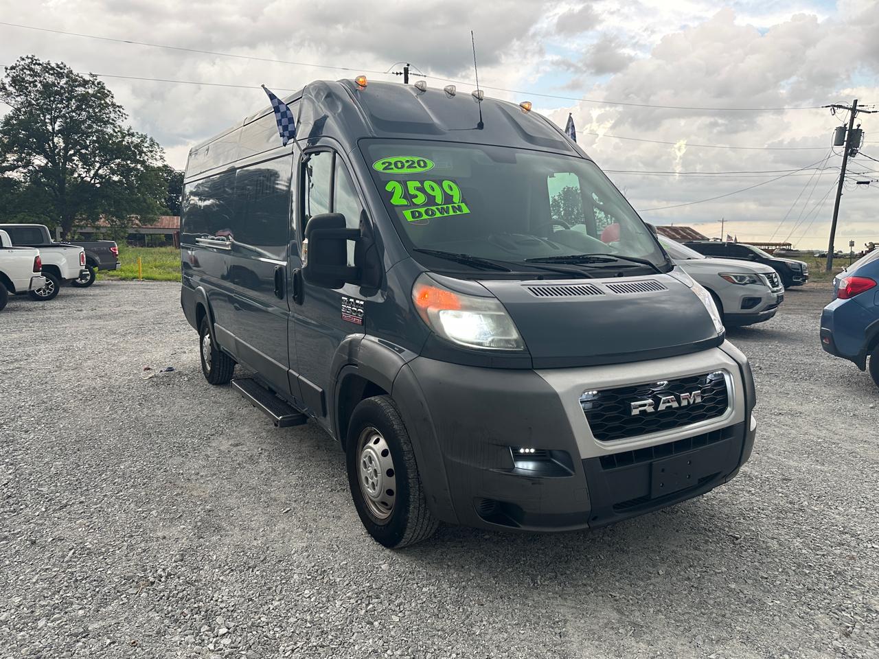 RAM ProMaster Cargo Van 3500 High Roof 159" WB EXT 2020