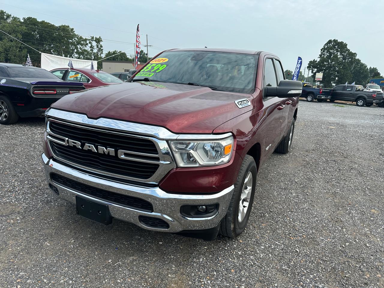 RAM 1500 Lone Star 4x2 Quad Cab 6'4" Box 2021