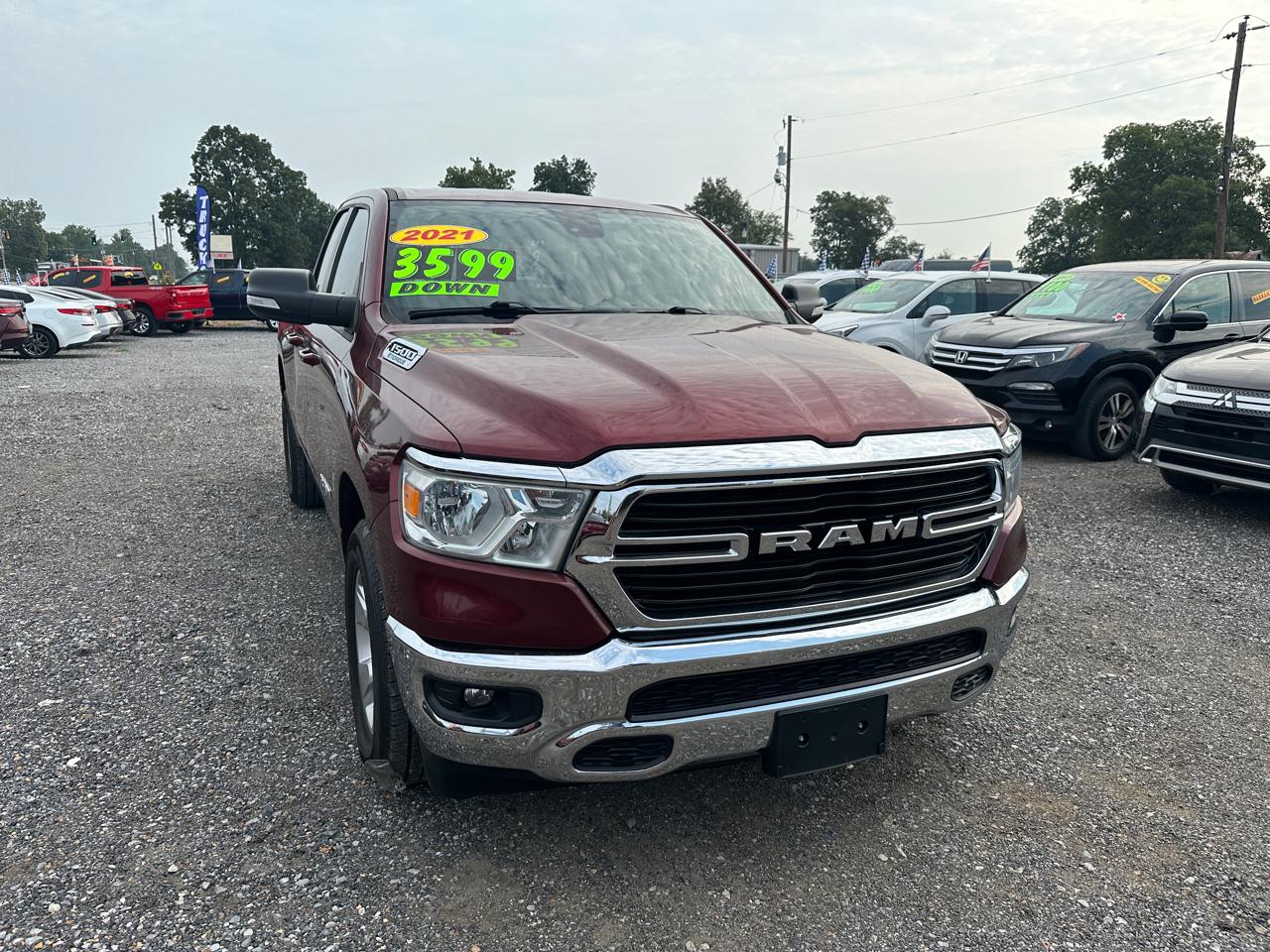 RAM 1500 Lone Star 4x2 Quad Cab 6'4" Box 2021