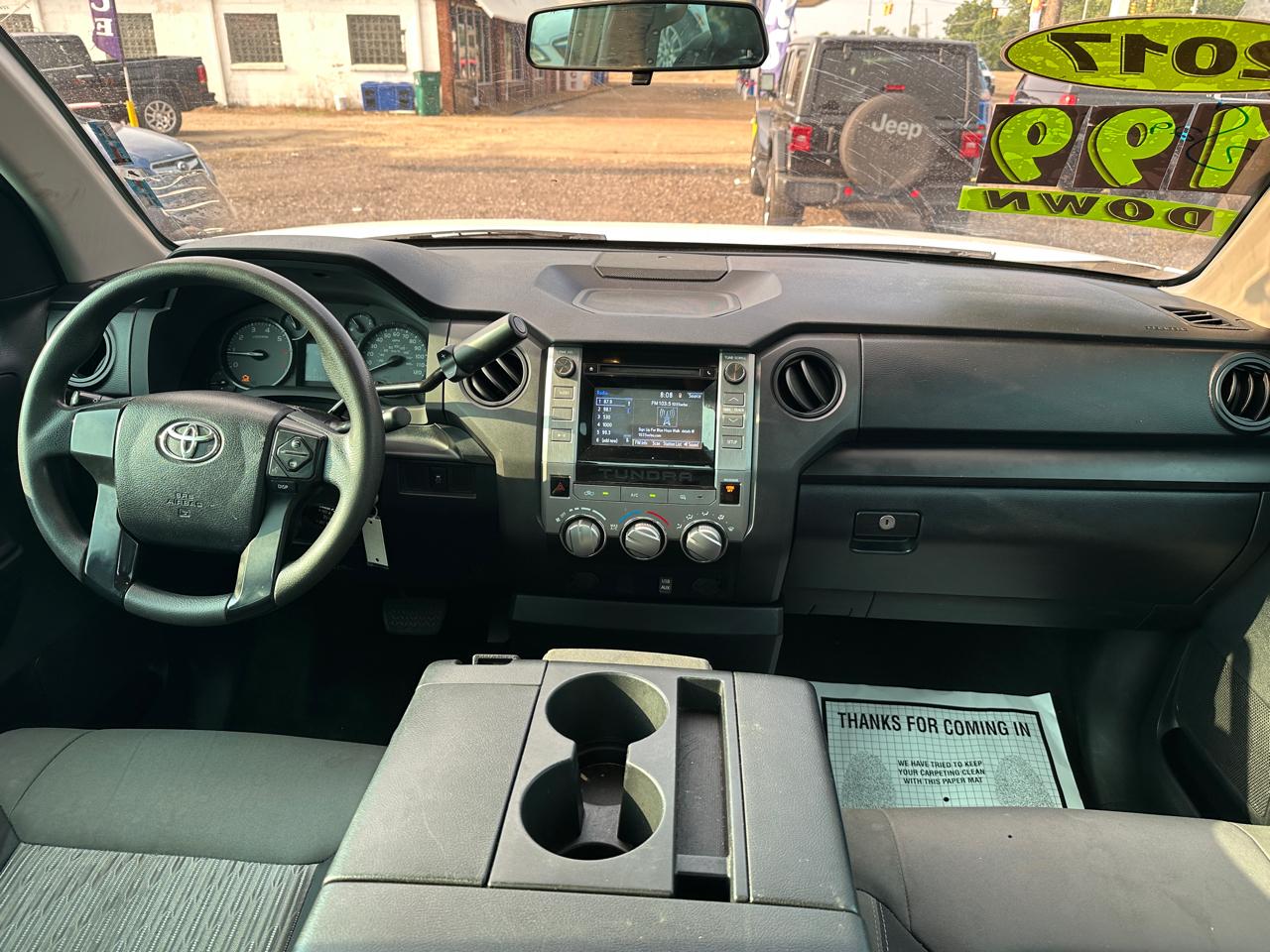 Toyota Tundra 2WD SR5 Double Cab 6.5' Bed 4.6L (Natl) 2017