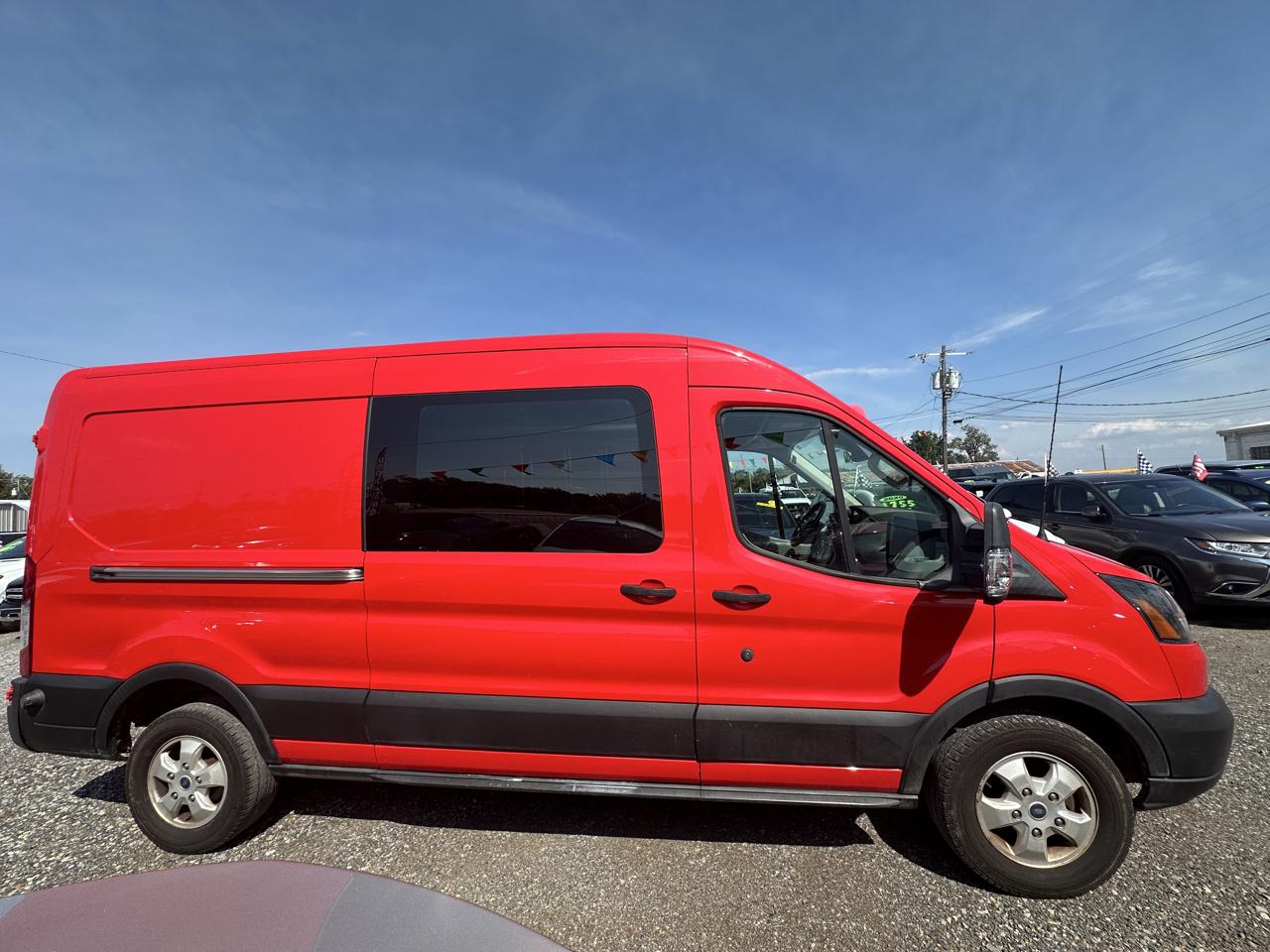 Ford Transit Van T-350 148" Med Rf 9500 GVWR Sliding RH Dr 2019