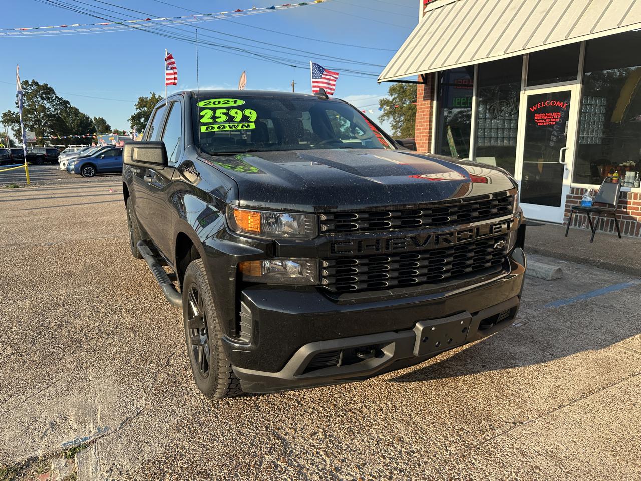 Chevrolet Silverado 1500 4WD Crew Cab 147" Custom 2021
