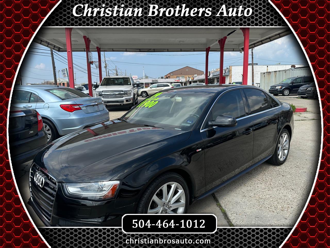 Used 2014 Audi A4 2.0 T Sedan FrontTrak Multitronic for Sale in Kenner LA 70062 Christian