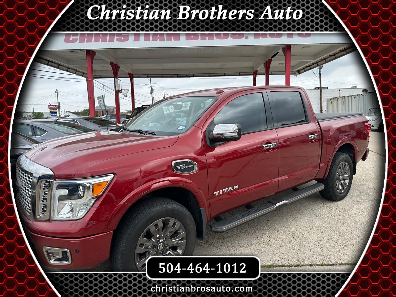 Used 2017 Nissan Titan Platinum Reserve Crew Cab 4WD for Sale in Kenner LA 70062 Christian