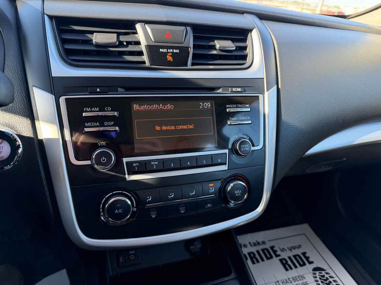 Nissan Altima 2.5 SR 2016