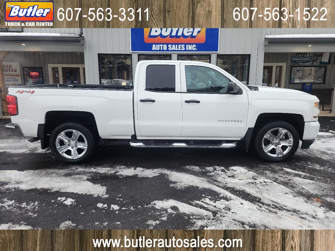Used 2018 Chevrolet Silverado 1500 4WD Double Cab 143.5" Custom for