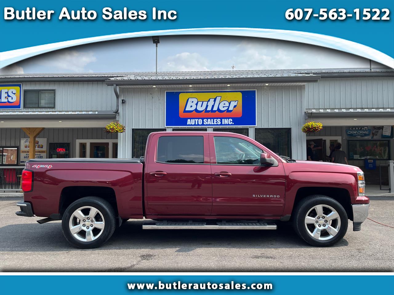 Used 2015 Chevrolet Silverado 1500 LT Crew Cab Long Box 4WD for Sale in