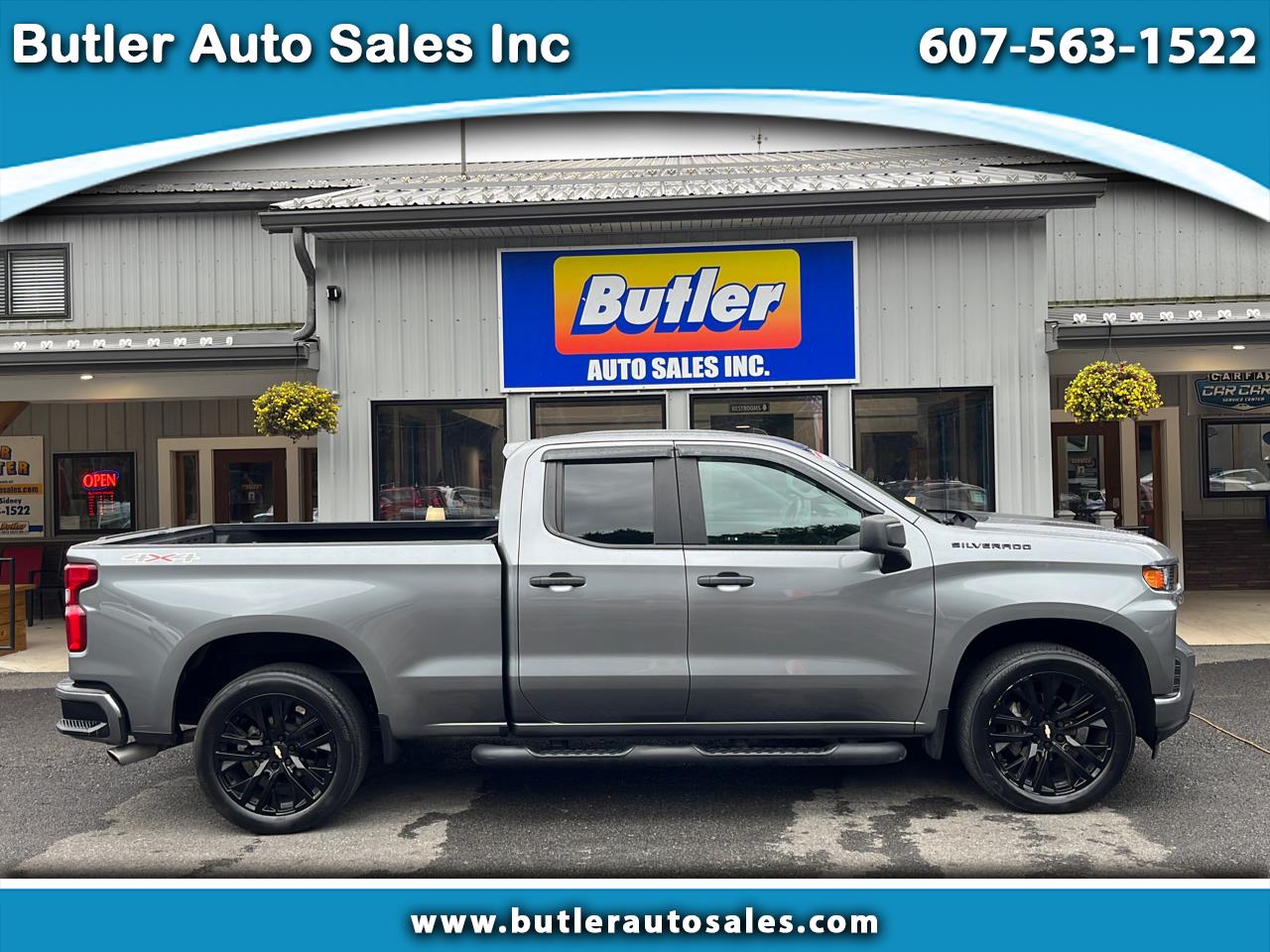 Used 2020 Chevrolet Silverado 1500 Custom Double Cab 4WD for Sale in