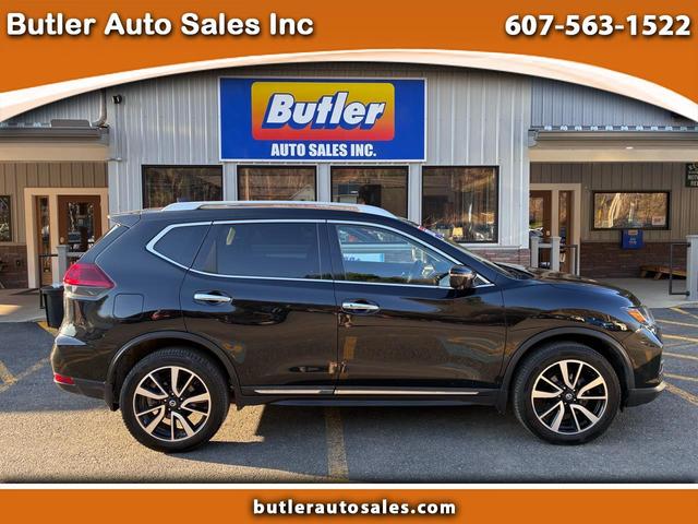 Black 2020 Nissan Rogue SL AWD SUV / Crossover All-Wheel Drive Automatic