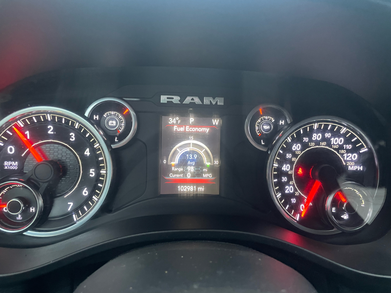 RAM 1500 Big Horn Crew Cab SWB 4WD 2019