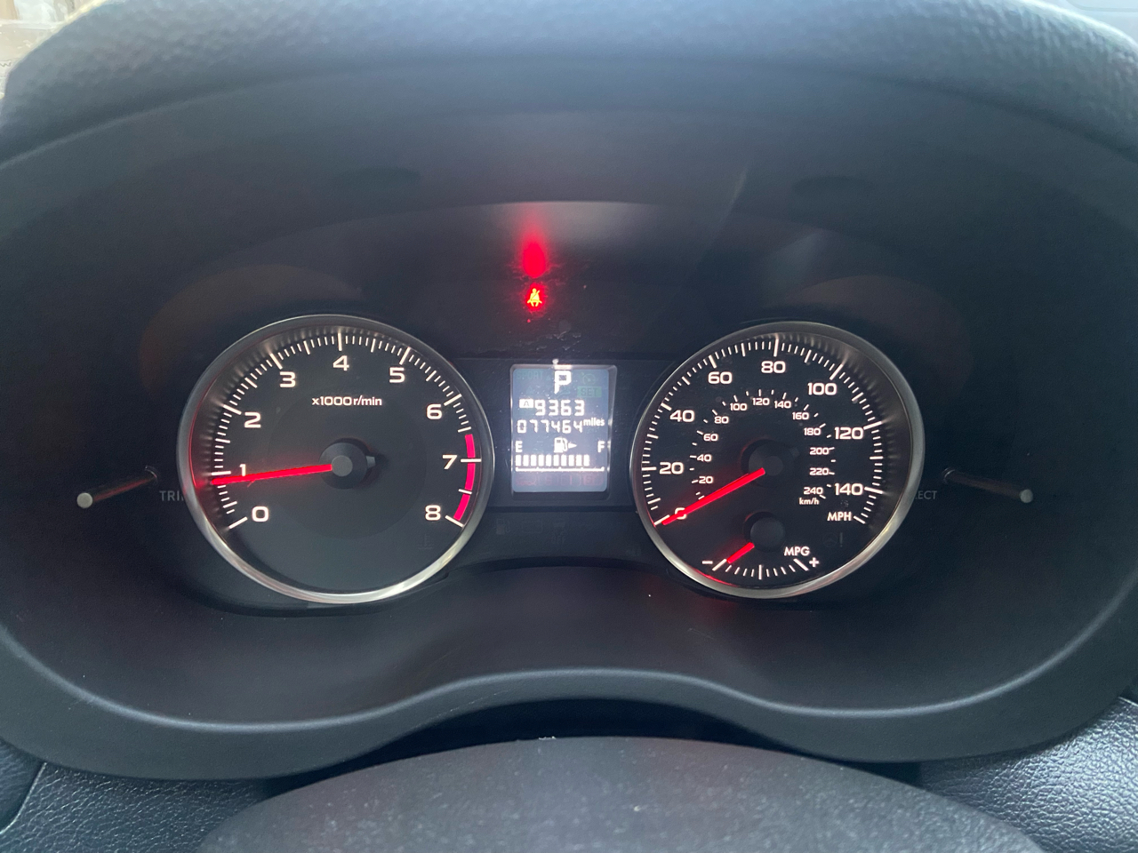 Subaru Impreza 2.0i PZEV CVT 4-Door 2016