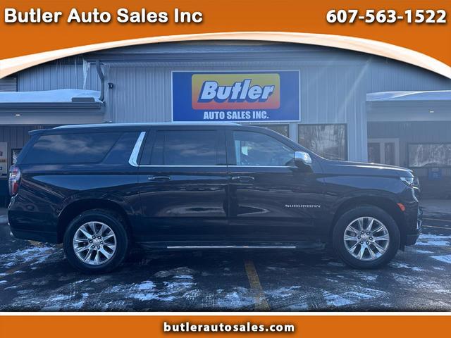 Navy Blue 2024 Chevrolet Suburban Premier 4WD SUV / Crossover Four-Wheel Drive Automatic