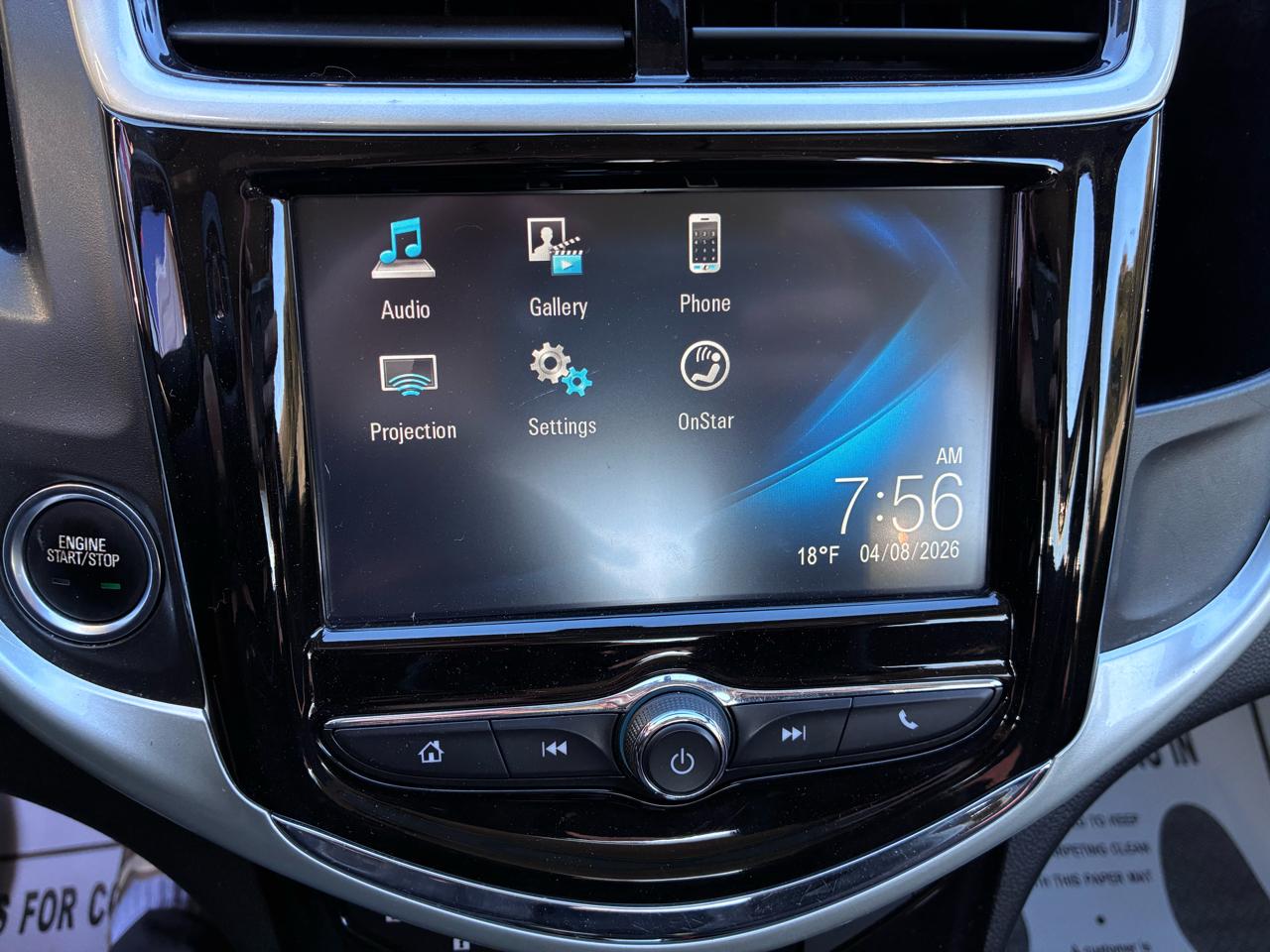 Chevrolet Sonic LT Auto Sedan 2017