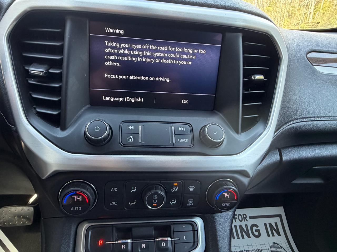 GMC Acadia SLE-1 AWD 2020