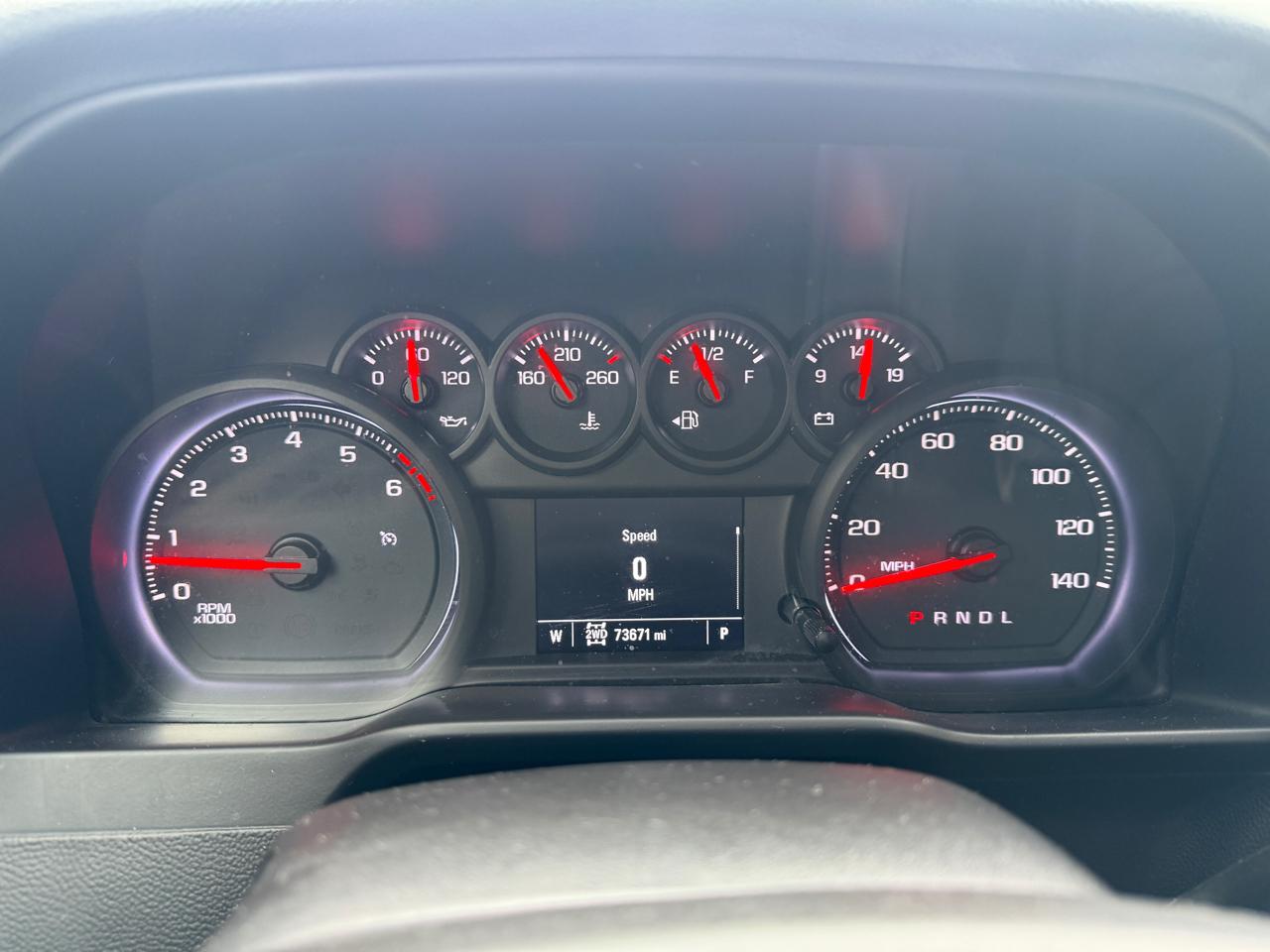 Chevrolet Silverado 1500 Custom Trail Boss Double Cab 4WD 2019