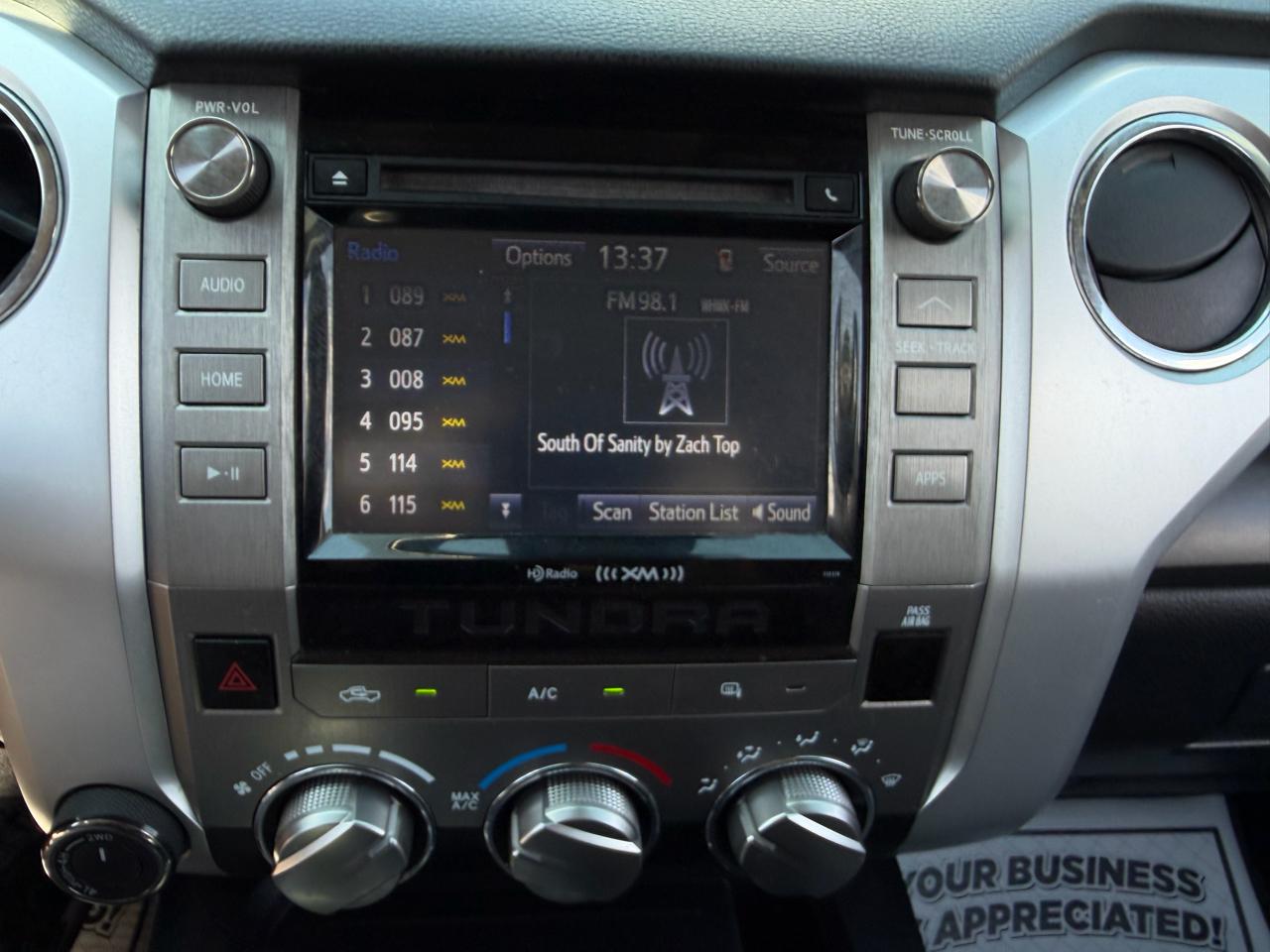 Toyota Tundra SR5 5.7L V8 Double Cab 4WD 2019