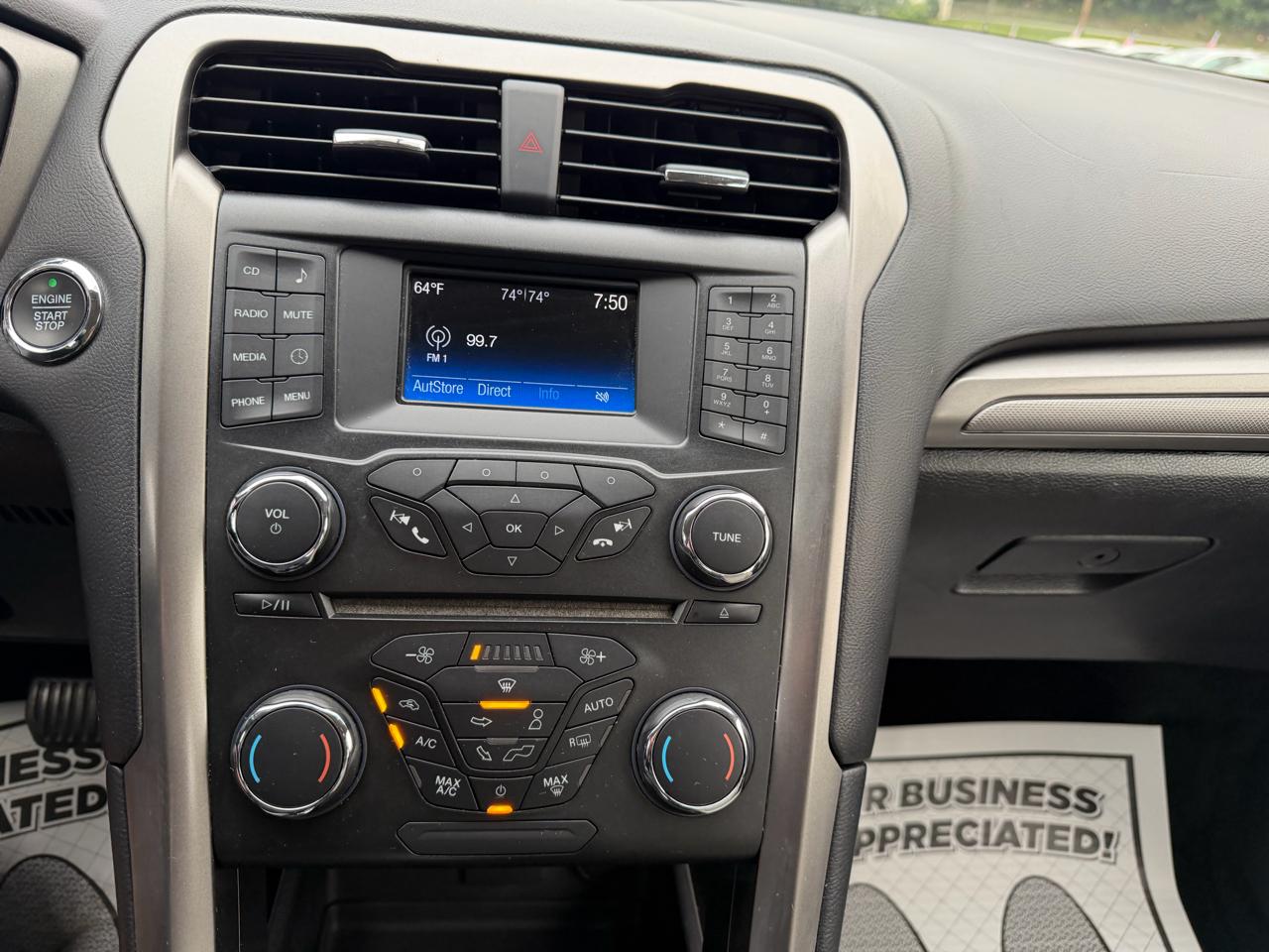 Ford Fusion Hybrid S 2018