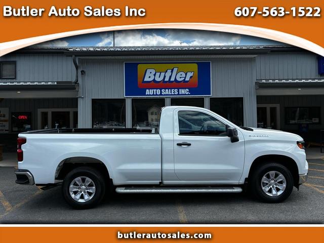 White 2025 Chevrolet Silverado 1500 Pickup Truck 4X2 Automatic