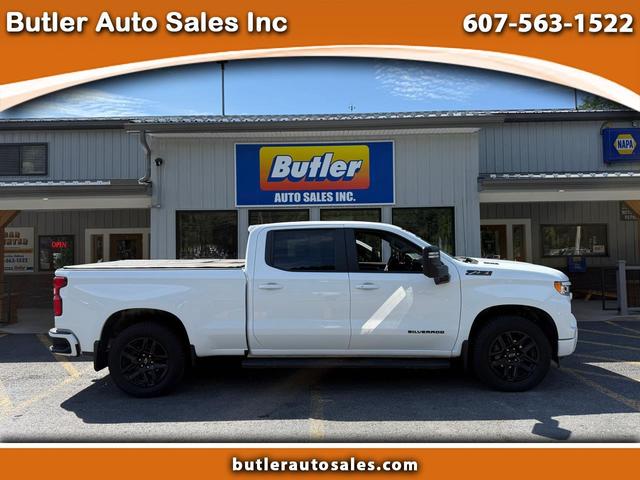 White 2024 Chevrolet Silverado 1500 Pickup Truck Four-Wheel Drive Automatic
