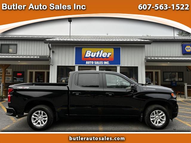 Black 2026 Chevrolet Silverado 1500 Pickup Truck Four-Wheel Drive Automatic