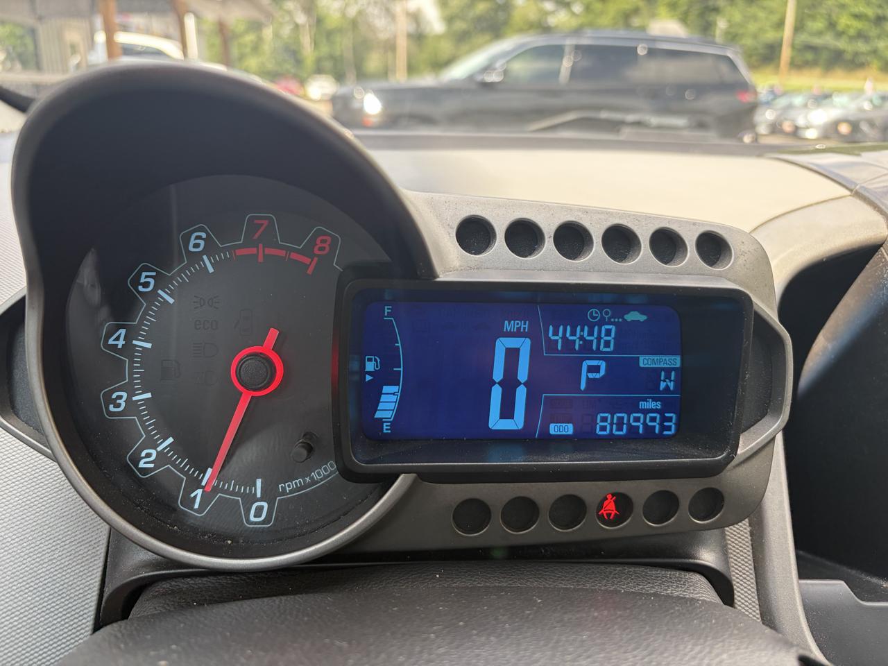 Chevrolet Sonic LTZ Auto 5-Door 2016